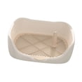 thumbnail image 4 of Inodoro para perros, soporte para almohadillas de entrenamiento para mascotas, inodoro para orinar para mascotas, bandeja de arena para entrenamiento medio, 4 of 10