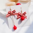 thumbnail image 4 of Christmas Charm Earring Creative Creative Xmas Drop Earring Pendant Earring, 4 of 6