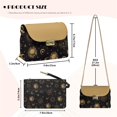 thumbnail image 7 of Pzuqiu Gothic Sun Crossbody Bags for Women Compact Lightness Women Leather Crossbody Bag with Chain with Chain Strap Fashion Soft for Party and Special Occasions, 7 of 7