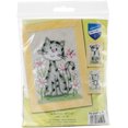 thumbnail image 2 of Vervaco Counted Cross Stitch Kit 3.25"X4.75"-Cats & Flowers Mini On Aida (14 Count), 2 of 2