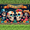 3A, variant on Floral Skull Day of the Dead Celebration Banner for Halloween Mexican Festival Cultural Event