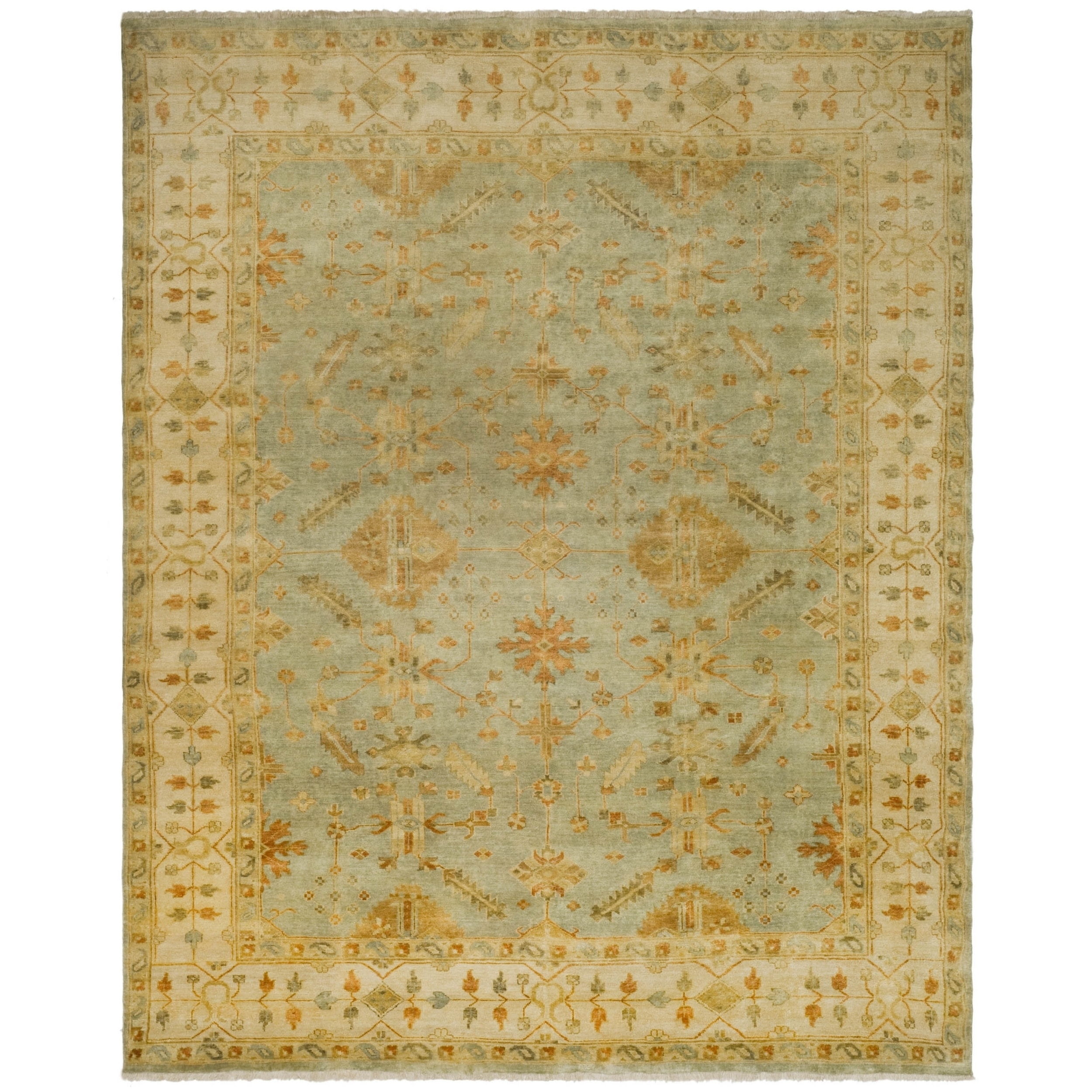 Safavieh Couture Handknotted Oushak Rikey Traditional Oriental Wool