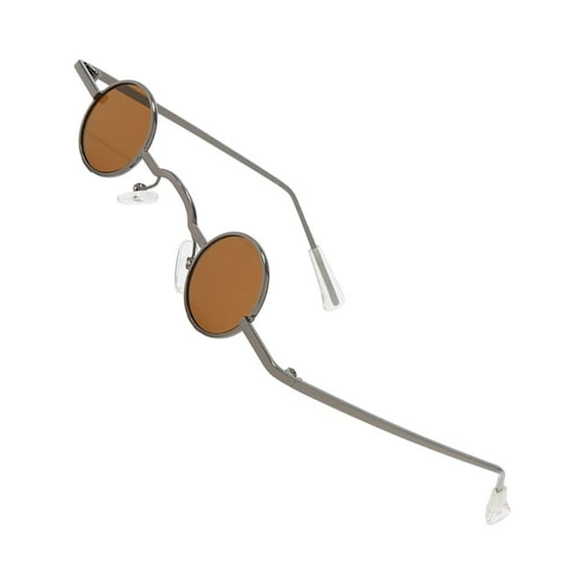 kurtrusly Cadre Rond Classique en Métal Rétro pour Style Tendance Confort Style 5 1ensemble