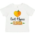 thumbnail image 3 of Inktastic Fort Myers Florida Orange in Heart Boys or Girls Toddler T-Shirt, 3 of 5
