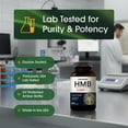 thumbnail image 2 of NatureBell HMB 3,000mg - 300 Capsules - Triple-Strength Supplement for Lean Muscle Mass Support - Aids Against Muscle Breakdown in Men & Women - Non-GMO & Gluten-Free - 50 Servings, 2 of 7