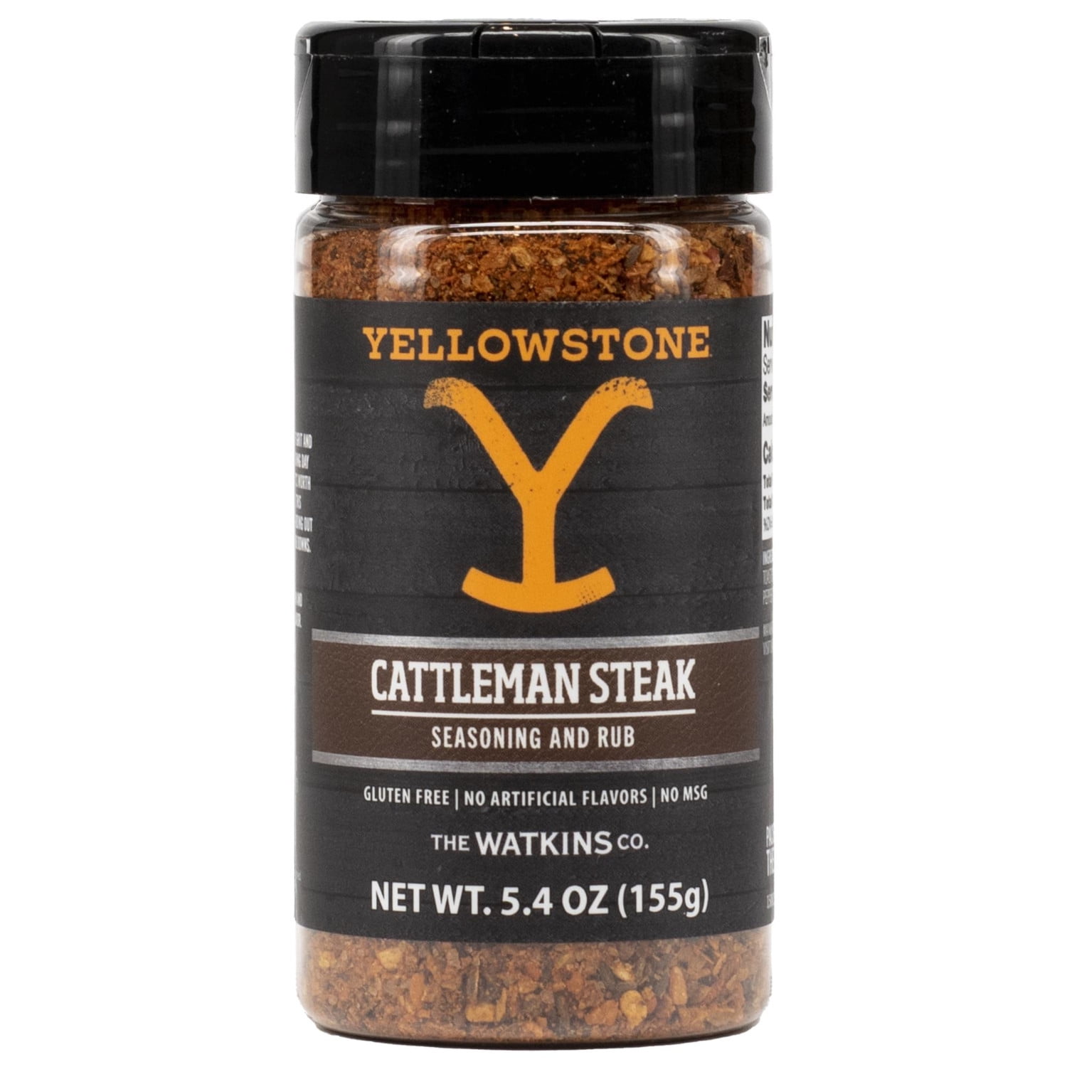Yellowstone Cattleman Steak Rub, 5.4oz (Mixed Spices & Seasonings