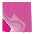 thumbnail image 2 of Ambesonne Pink Shower Curtain, Abstract Design Funky Shapes, 69"Wx75"L, Pink Soft Pink and Magenta, 2 of 4