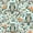 Color 2, variant on Peel and Stick Wallpaper Seamless Ornate Owls Floral Elements Light Blue 17.7in x 118in Contact Paper Removable Self Adhesive Wall Mural Wall Decor for Bedroom Kitchen Cabinets
