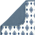 thumbnail image 4 of S&T INC. Absorbent, Reversible Microfiber Dish Drying Mat for Kitchen, 16 Inch x 18 Inch, Ikat, 4 of 5