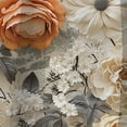 thumbnail image 4 of Designart "Rustic Romance In Lace V" Floral Blackout Curtain Panels, 4 of 4