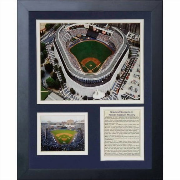 Legends Never Die 1970's Yankee Stadium Framed Memorabilia