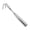 2, variant on 2/3/5/7 Tines Outdoor Rakes Tool With Curved Handle For Comfortable Use In Flower Beds Vegetable Patches And Sandy Areas