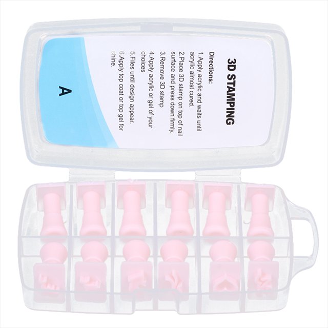 3D Nail Art Stamper Herramientas de estampado de uñas Nail Art Equipment yeacher Estampador de uñas