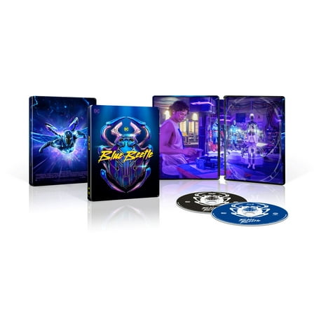Blue Beetle (Walmart Exclusive) (Steelbook Blu-ray   DVD   Digital Copy)
