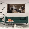 thumbnail image 2 of Salouo Cat Family Pattern Holiday Banner Outside Party Decoration Banner (1PC) Festival Supplies Fit for Birthday Parties & Celebrations & Chrismas-Medium, 2 of 8