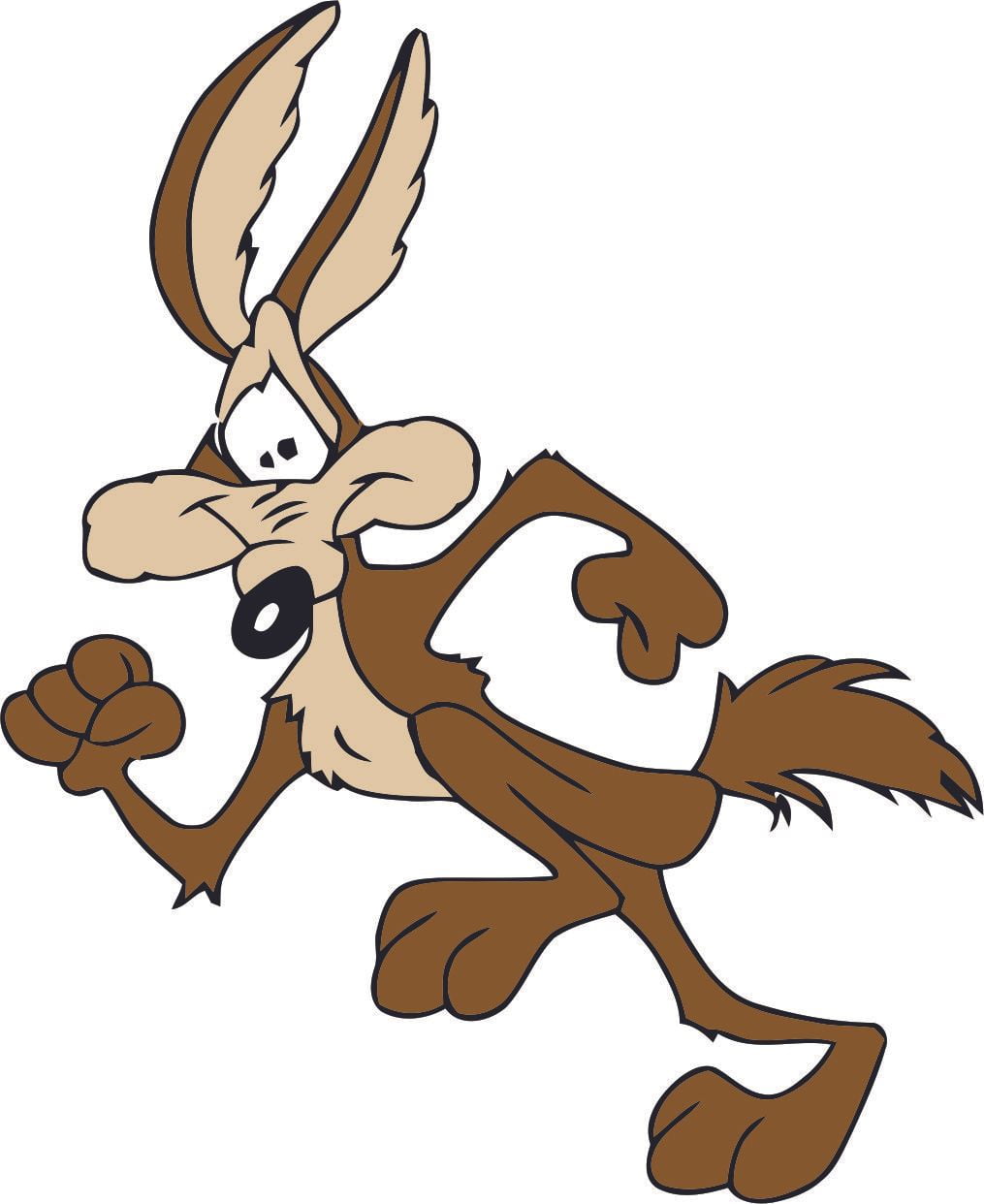 Looney Tunes Wile E Coyote Cartoon Character Tv Show Wall Sticker ...