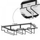 thumbnail image 2 of Estante para copas de vino ETOSHOPY: estante creativo de ángulo recto al revés para tazas, estante colgante para vinoteca, bar y hogar., 2 of 8