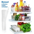Fridge Organizer Bins 6 Pack Refrigerator Organizer Bins