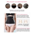 thumbnail image 4 of m+ letra abdomen esculpir cinturón para mujeres posparto ajuste cuidado corporalpangjing, 4 of 4