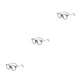 thumbnail image 1 of Guardurnaity Montura de gafas de lectura para mujer, monturas de gafas flexibles, gafas ópticas antideslizantes, montura redonda, montura Type1 NO1, 1 of 6