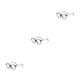 thumbnail image 1 of Qarigey Montura de gafas de lectura para mujer, monturas de gafas flexibles, montura redonda, gafas para miopía antiluz, montura morada/negra Type1 NO1, 1 of 6
