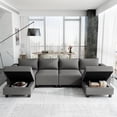Modular Sectional Sofa, Convertible U Shaped Sofas Couch, Large Size