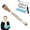 8 Pcs, variant on CoreLiving Magnetic Dry Erase Markers Fine Point Low Odor Thin Tip Pens with Attached Eraser for White Board Calendar Fridge and Magnetic Dry Erase Board 1 Count Orange