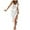 White formal dresses for women, variant on Usmixi Formal Dresses for Women Night Party Club Sexy Bodycon Slit Knitted Ribbed Tank Long Dresses with Drawstring Scoop Neck Sleeveless Floral Print Summer Maxi Dress Wine XL