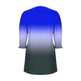 thumbnail image 7 of Ashirexll Midi Dresses for Women, Flowy Dresses for Women, Fashion Leisure Solid Color Elastic Cuff Long Sleeve V-Neck Dress, 7 of 7