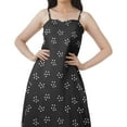 thumbnail image 5 of Moomaya Summer Outfit Women Rayon All Over Printed Plus Size Party Dresses, 5 of 6