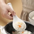 thumbnail image 2 of Xihbxyly Cuchara de Arroz de Silicona, Diseño Vertical para Servir Fácilmente, Agarre Texturizado Antiadherente para Un Uso Sin Complicaciones, Herramienta de Cocina Ligera y Duradera, Ideal para Pre, 2 of 7