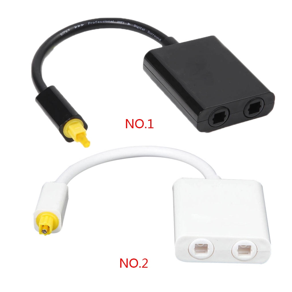 EMK 102B Toslink / Optische Audio Splitter - Zwart