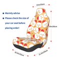 thumbnail image 3 of Disketp Cartoon Chicken Car Seat Covers Universal Front Seat Coves for Car Accessories ,Padded Car Covers for Automotive, SUV, Truck, and Van, 3 of 5