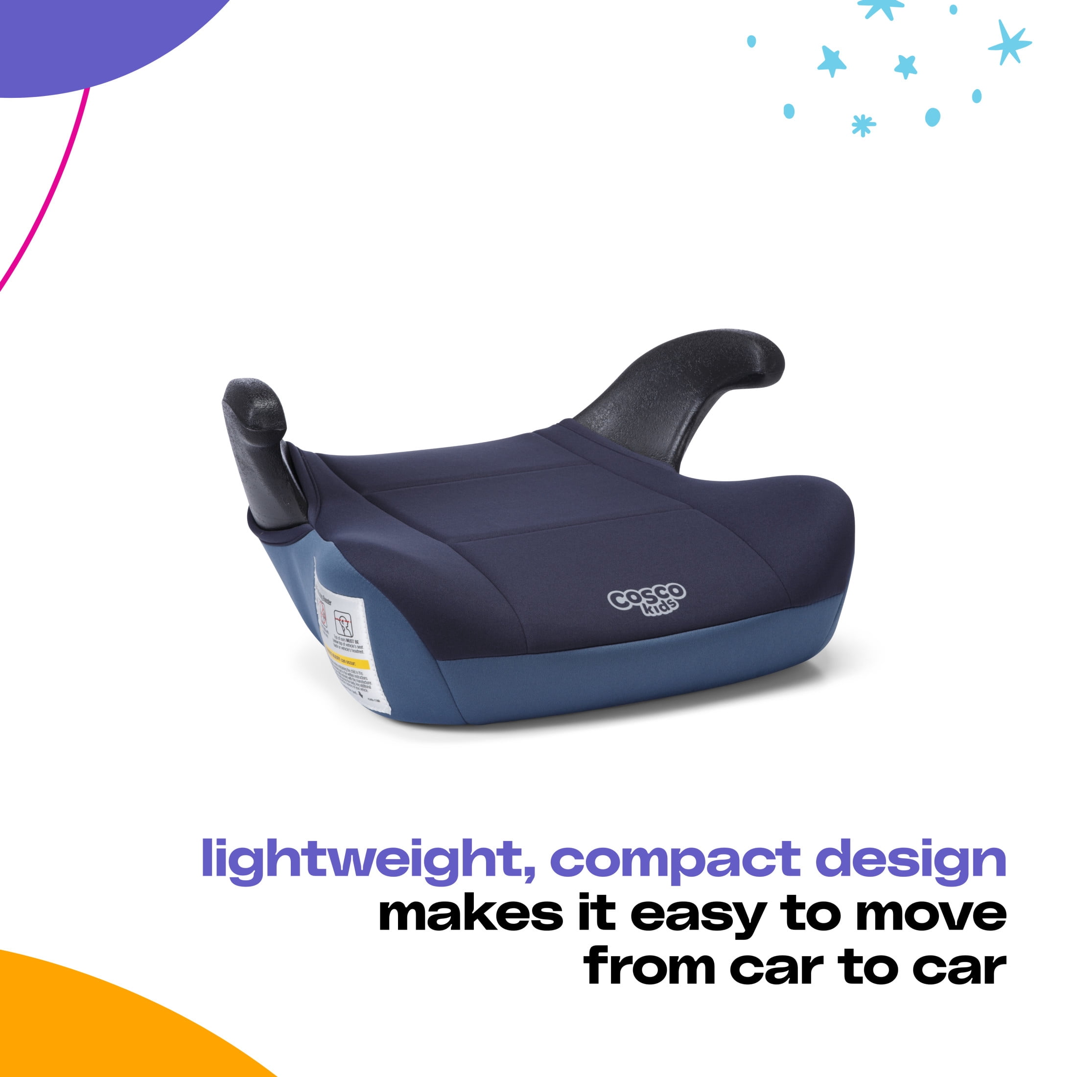 Cosco Kids™ Topside Booster Car Seat, Purple Gem