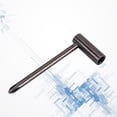 thumbnail image 2 of EeaseCA R20A Inner Diameter 7mm Metal Guitar Truss Rod Hex Box Wrench Spanner Repair Tool Adjustment Tools for Electronic Guitars (Black), 2 of 7