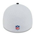 thumbnail image 4 of Men's New Era  White/Black New Orleans Saints 2025 NFL Training Camp 39THIRTY Flex Hat, 4 of 5