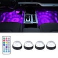 thumbnail image 1 of Car Interior Ambient Lights 2-Pack, Dynamic LED Illumination with Sound-Activated Modes for Auto Footwell & Home Party Decor, 1 of 8