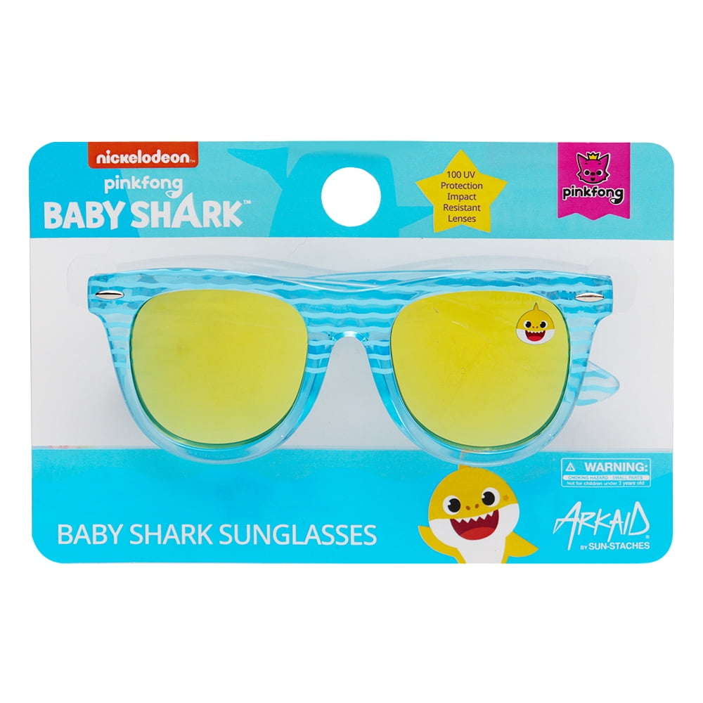 Baby Shark 1pc Tinted Blue Wave Kids Sunglasses