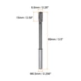 thumbnail image 2 of Unique Bargains 6.6mm Carbide Tip 4 Straight Flutes Round Shank Lathe Machine Chucking Reamer Cutter, 2 of 5