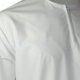 thumbnail image 2 of Hijaz White Relax Fit Casual Embroidered Omani Thobe With Zipper and Pockets-58, 2 of 5