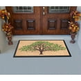 thumbnail image 3 of A1HC First Impression Hand-Crafted Rubber Coir Life of Tree Double Door Mat (30" X 48"), 3 of 6