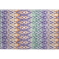 thumbnail image 2 of Addison Rugs Mayfield Washable Transitional Southwest Purple Rectangle Rug, 1'8" x 2'6", 2 of 5