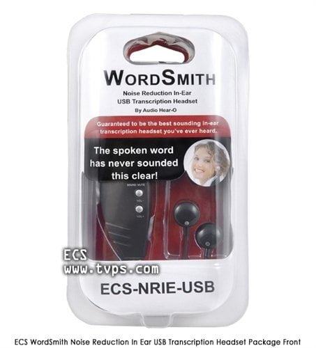 ecs wordsmith transcription headset