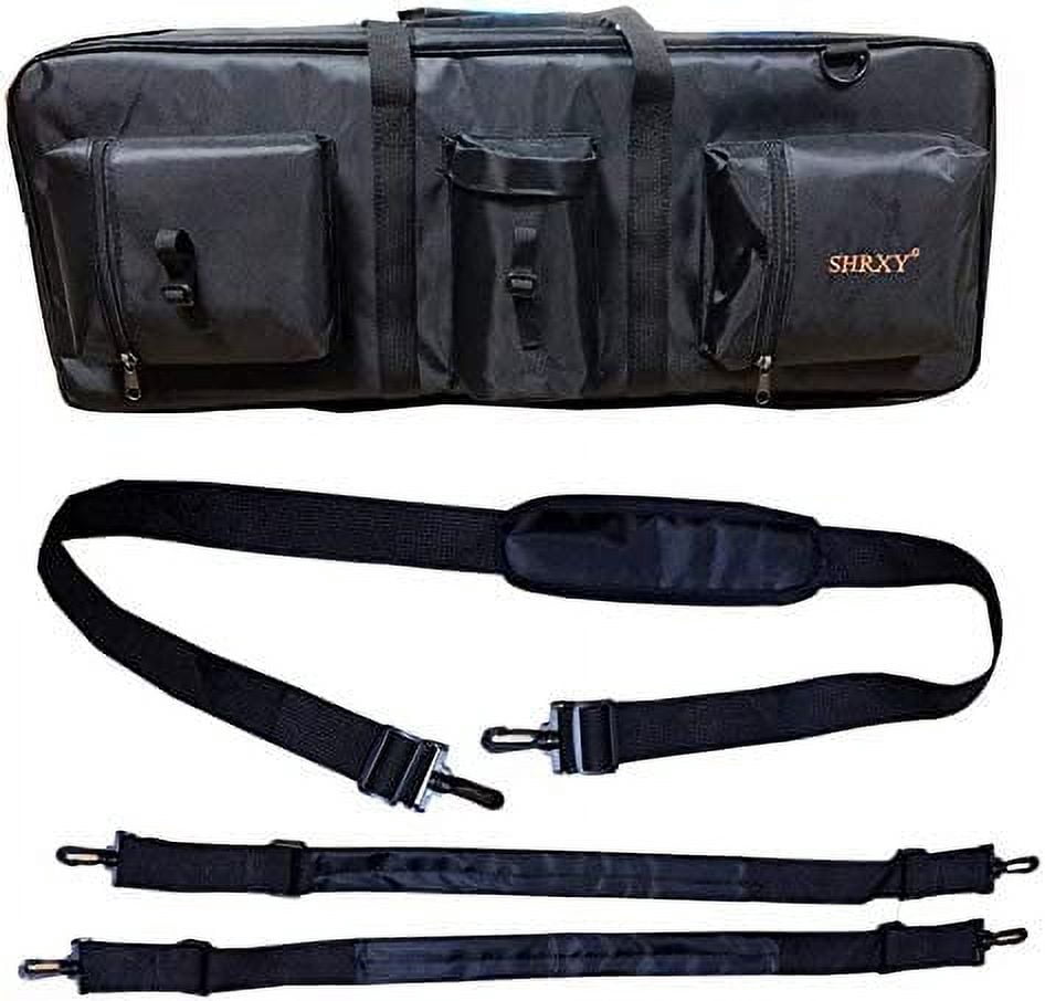 shrxy Metal Detector Carry Bag Portable Waterproof Canvas Storage Bag Double-Layer Carry Tools Organizer Backpack for Metal Detecting
