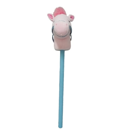Spark.Create.Imagine Spark Plush Pink Stick Pony for 3 Years and Up