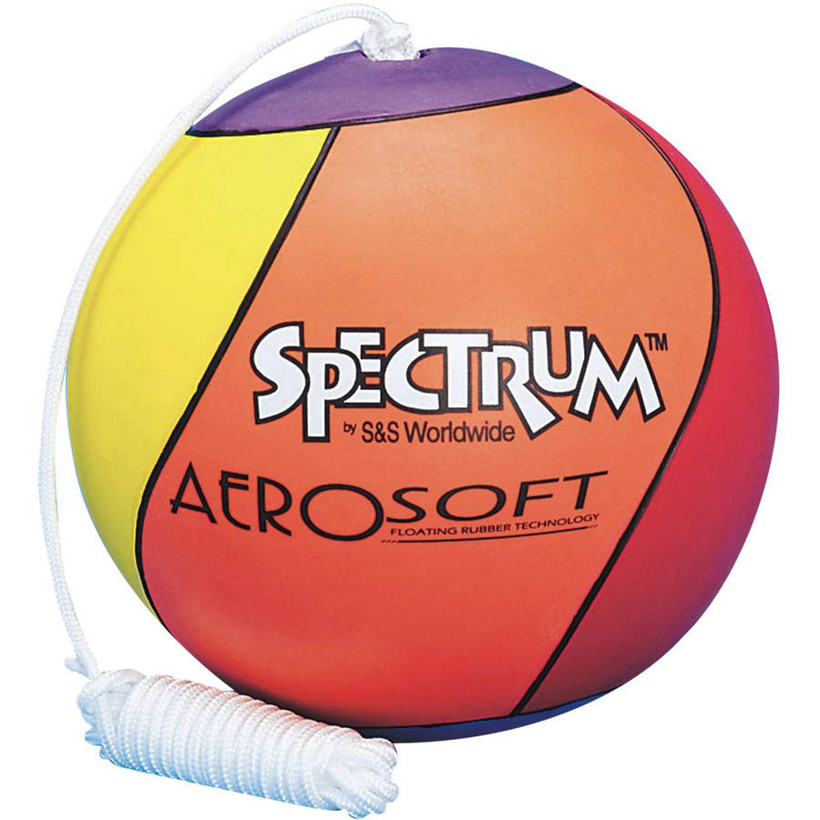 S&S Worldwide Spectrum Rainbow Soft Tetherball