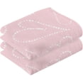 thumbnail image 2 of GZHJMY Pink Heart Printing Hand Towels Set of 2 Pack - 16 x 28 Inches Extra Absorbent Pure Washcloth Towels, Super Soft Hand Towel for Bathroom, Hotel, Kitchen, Gym, 2 of 7