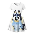 thumbnail image 1 of Brui Robe Fille Imprimée 3D, Mignonne Robe Princess Dessin Animé, Robe de Nuit de Jeu-HAPDEN, 1 of 3