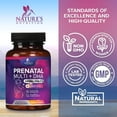 thumbnail image 5 of Prenatal Vitamins for Women with Folic Acid + Omega 3 DHA for Fetal Brain Development, Best Prenatal Vitamin Supplement, Daily Pregnancy Multivitamin Nutritional Support, Non-GMO - 60 Softgels, 5 of 10