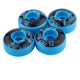 thumbnail image 1 of KAIYANG Juego de 4 ruedas de repuesto para patineta, de PU, para exteriores, cruiser y longboard, de 52 mm x 30 mm, color azul, 1 of 5